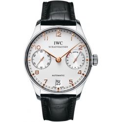 IWC Portuguese Automatic Mens Steel Watch IW500114