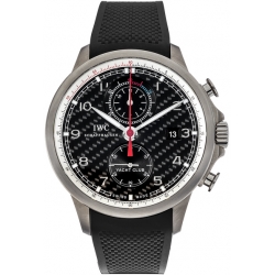 IWC Portuguese Yacht Club Carbon Fiber Titanium Watch IW390212