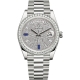 Rolex Day-Date 40 White Gold Diamond Bezel Paved Dial President Watch 228349RBR