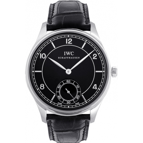 IWC Vintage Portuguese Hand Wound Mens Steel Watch IW544501