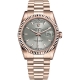Rolex Day-Date 36 Everose Gold Index Rhodium Dial President Watch 118235F