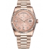 118235F-0006 Rolex Day-Date 36 Everose Gold Diamond Pink Jubilee Dial President Watch
