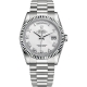 Rolex Day-Date 36 White Gold Roman White Dial President Watch 118239