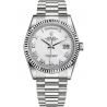 118239-0077 Rolex Day-Date 36 White Gold Roman Numerals White Dial President Watch