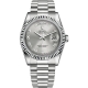 Rolex Day-Date 36 White Gold Roman Rhodium Dial President Watch 118239