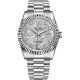 Rolex Day-Date 36 White Gold Diamond Meteorite Dial President Watch 118239