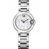 WE902073 Ballon Bleu de Cartier 28 mm Diamond Dial Steel Watch