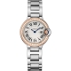 Ballon Bleu de Cartier 28 mm 18K Pink Gold Steel Watch WE902079