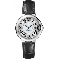 Ballon Bleu de Cartier 33 mm Black Leather Watch W6920085
