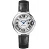 W6920085 Ballon Bleu de Cartier 33 mm Automatic Black Leather Watch