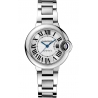 W6920071 Ballon Bleu de Cartier 33 mm Automatic Silver Dial Steel Watch