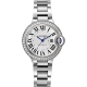 Ballon Bleu de Cartier 33 mm Diamond Bezel Steel Watch W4BB0016