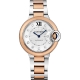 Ballon Bleu de Cartier 33 mm 18K Pink Gold Steel Watch W3BB0006