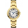 WGBB0005 Ballon Bleu de Cartier 33 mm 18K Yellow Gold Bracelet Watch