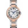 W2BB0003 Ballon Bleu de Cartier 36 mm Automatic 18K Pink Gold Steel Watch