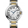 W2BB0022 Cartier Ballon Bleu 42 mm Steel 18K Yellow Gold Watch