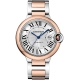 Ballon Bleu de Cartier 42 mm 18K Pink Gold Steel Watch W2BB0004