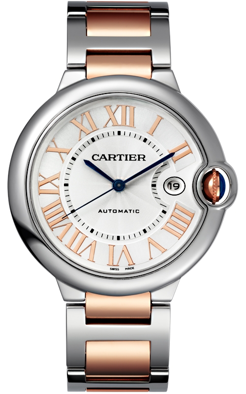 W2BB0022 Ballon Bleu de Cartier 42 mm Steel 18K Pink Gold Watch