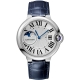 Ballon Bleu de Cartier Moonphase 37 mm Leather Watch WSBB0020