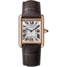 WGTA0011 Tank Louis Cartier Large 18K Pink Gold Leather Strap Watch