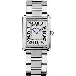 Cartier Tank Solo Large Steel Bracelet Watch W5200014