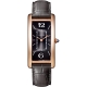Cartier Tank Cintree 18K Pink Gold Leather Strap Watch WGTA0025