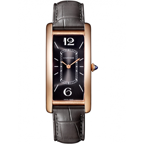 WGTA0025 Cartier Tank Cintree 18K Pink Gold Mens Manual Watch