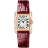 WT100013 Cartier Tank Anglaise Small 18K Pink Gold Diamond Watch