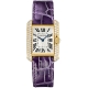 Cartier Tank Anglaise Small Yellow Gold Diamond Watch WT100014