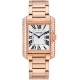 Cartier Tank Anglaise Medium Pink Gold Diamond Watch WT100027