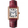 WJTA0014 Tank Louis Cartier Large Diamond 18K Pink Gold Watch