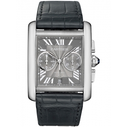 Cartier Tank MC Chronograph Large Gray Dial Watch W5330008