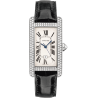WB710002 Cartier Tank Americaine Medium Diamond 18K White Gold Watch