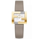 Fendi Fendimania FF Logo Bezel Beige Strap 24mm Watch