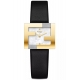 Fendi Fendimania FF Logo Bezel Black Strap 24mm Watch