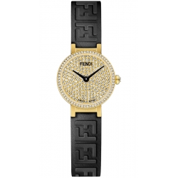 Fendi Forever 18K Yellow Gold Diamond Dial 19mm Watch
