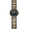 Fendi Forever Diamond Bezel Two Tone Steel Bracelet 19mm Watch F103220801