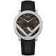 Fendi Run Away 41mm Brown Dial Steel Case Mens Watch