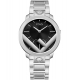 Fendi Run Away 41mm Black Dial Steel Bracelet Mens Watch