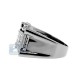 Black PVD 14K Gold 0.99 ct Mixed Diamond Mens Ring