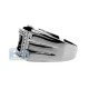 Black PVD 14K Gold 1.15 ct Mixed Diamond Mens Signet Ring
