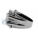 Black PVD 14K Gold 0.97 ct Princess Cut Diamond Mens Ring