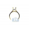 18K White Gold 0.47 ct Diamond Engagement Ring Setting