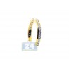 14K Yellow Gold 0.51 ct Channel Set Diamond Womens Band Ring